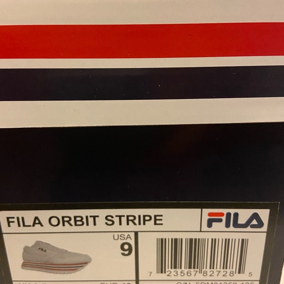 Fila sz 9 Orbit Zeppa low platform sneakers NWT - Picture 14 of 14